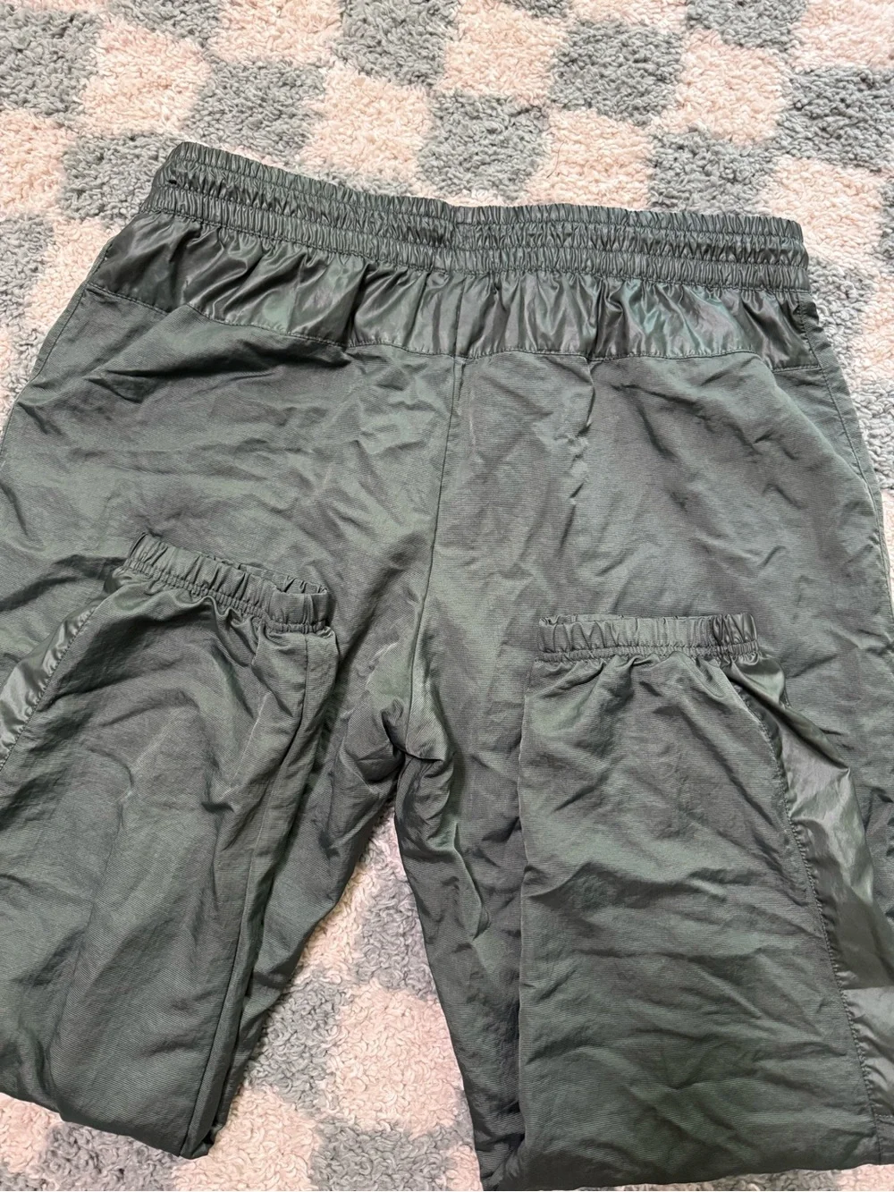 Nike X Barry's Juniper Fog Cargo Rebel Bootcamp Pants Army Green Pockets Size XL
